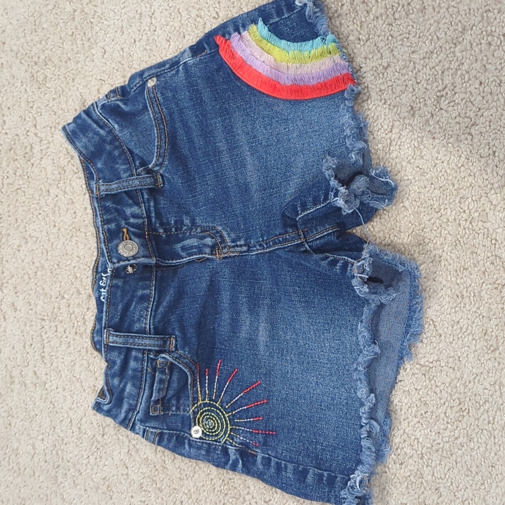 Cat & Jack Rainbow 🌈 sunshine ☀️ shorts